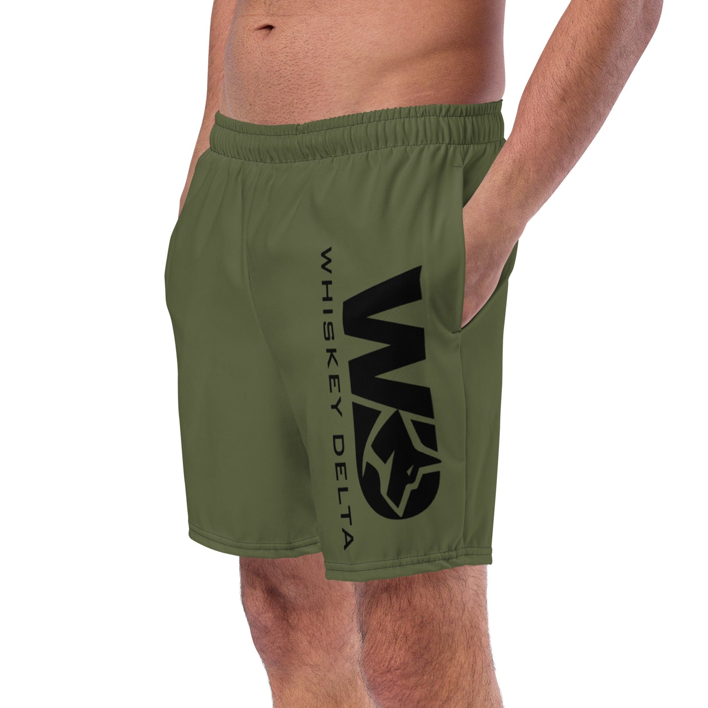 Badehose WD - navy green