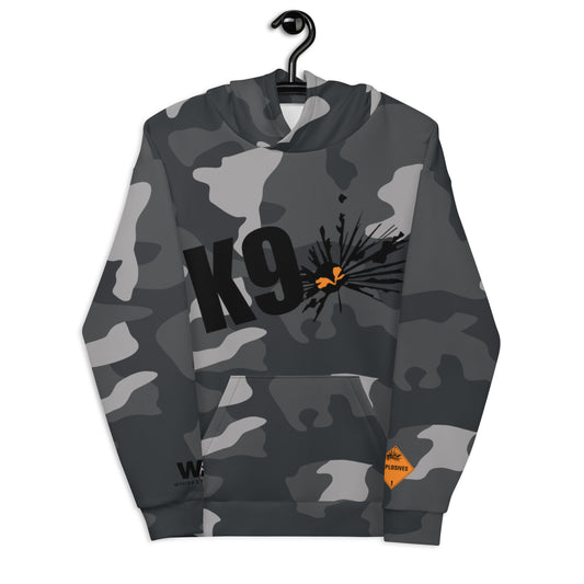 Special Edition "EDD" Unisex-Kapuzenpullover - camo black