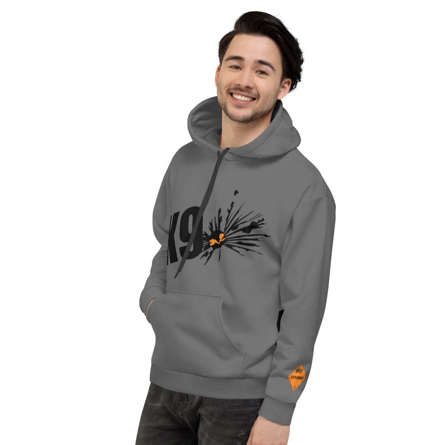 Special Edition "EDD" Unisex-Kapuzenpullover - grey