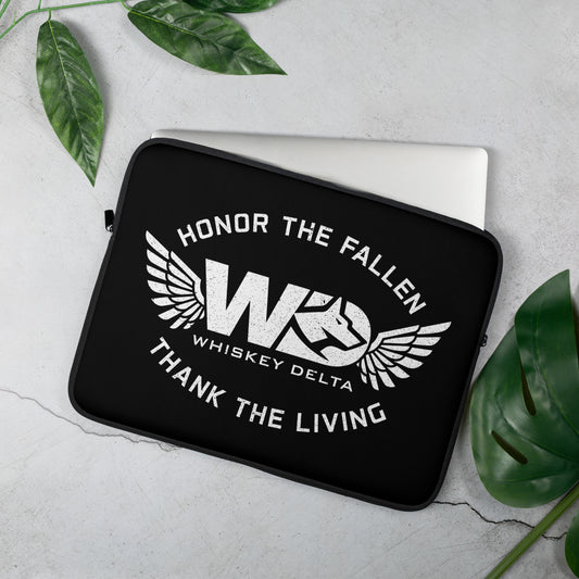 Laptop-Tasche "HONOR THE FALLEN, THANK THE LIVING"