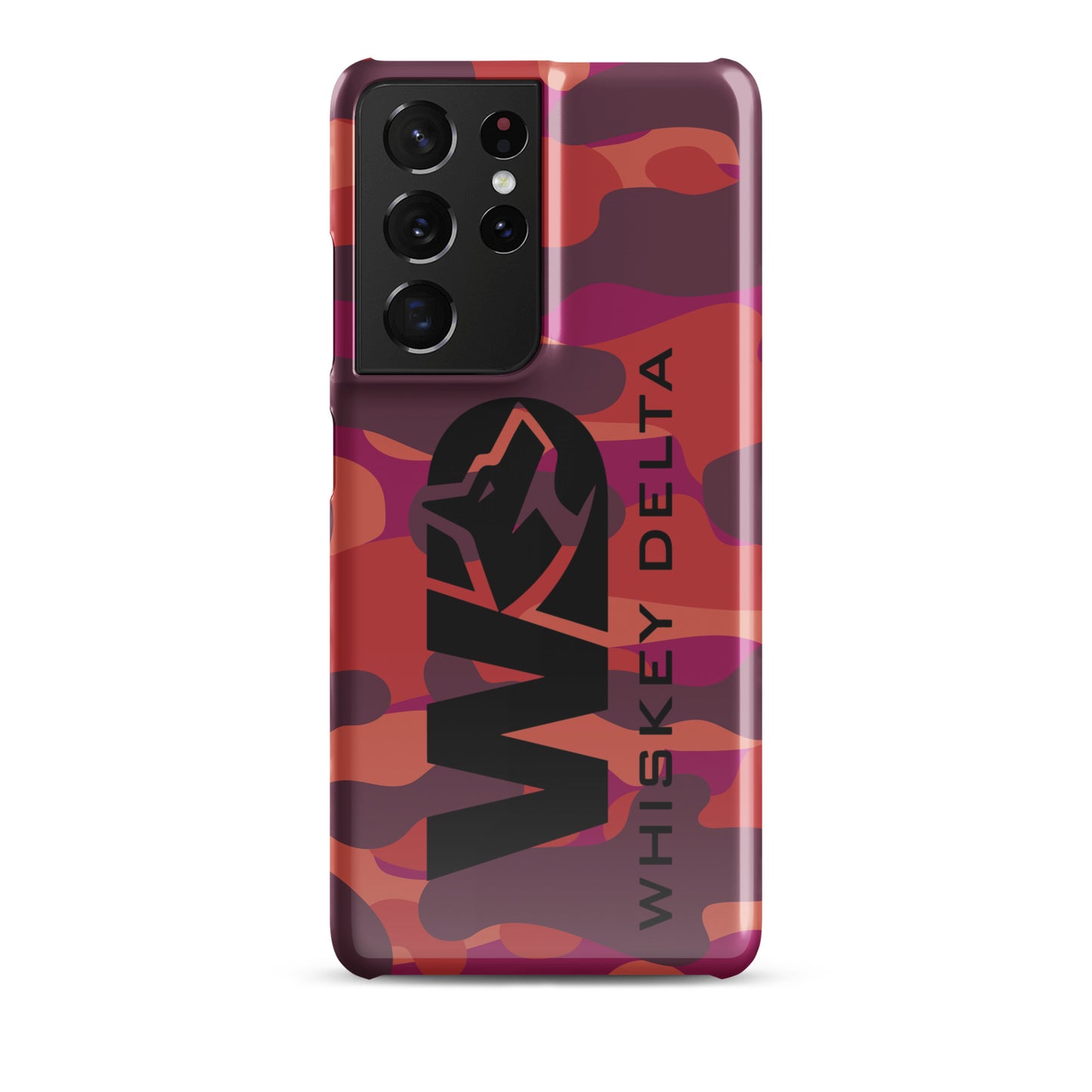 Hardcase Samsung®-Hülle WD - camo red berry