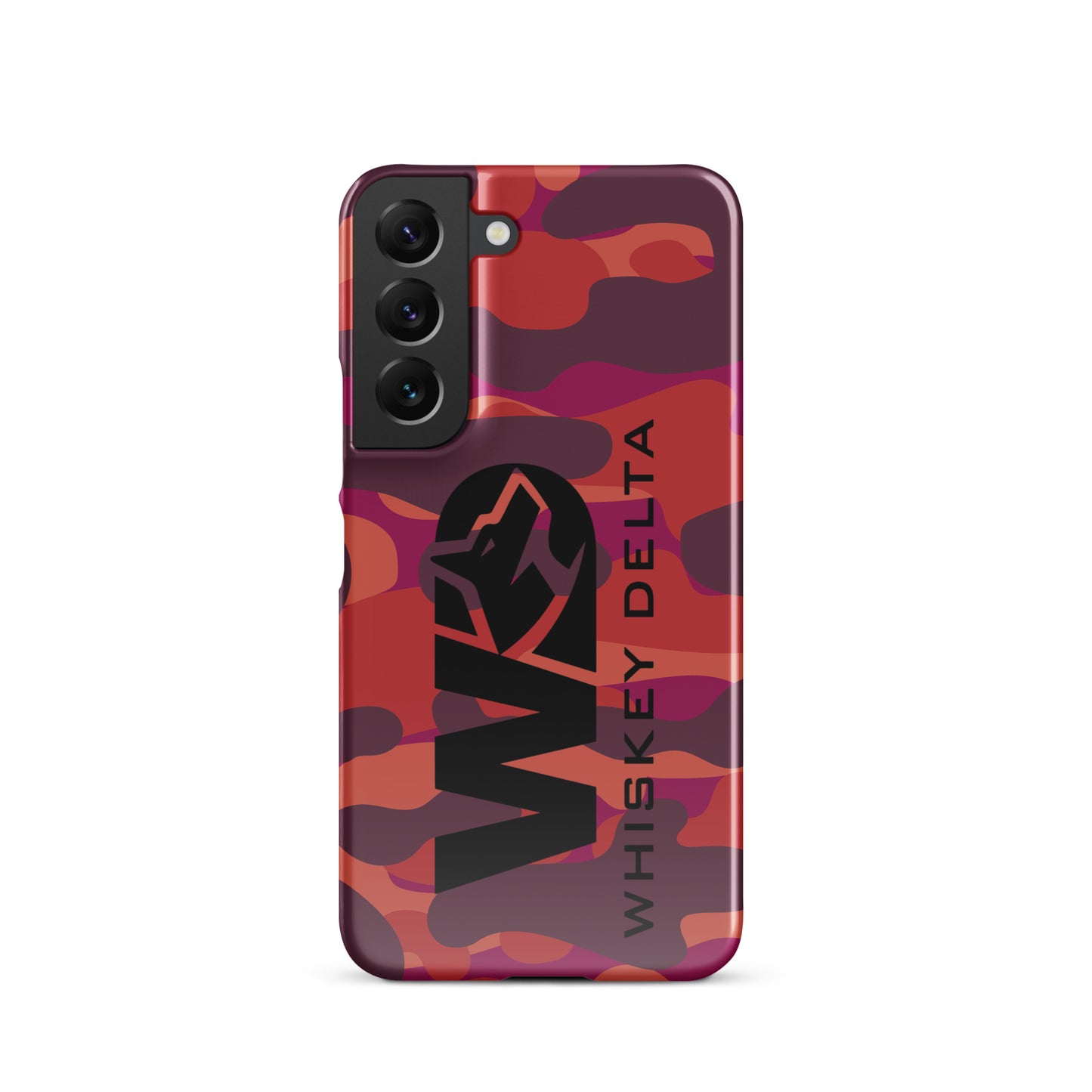 Hardcase Samsung®-Hülle WD - camo red berry