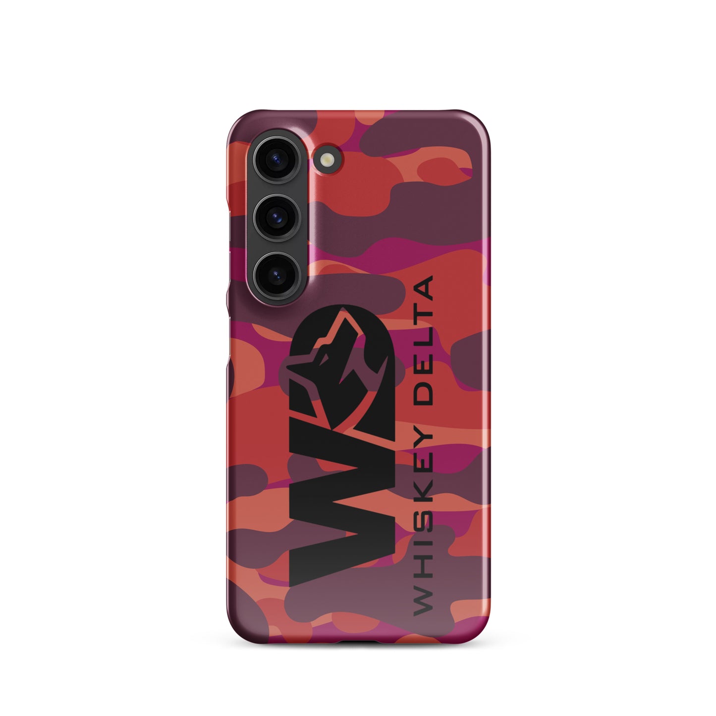 Hardcase Samsung®-Hülle WD - camo red berry