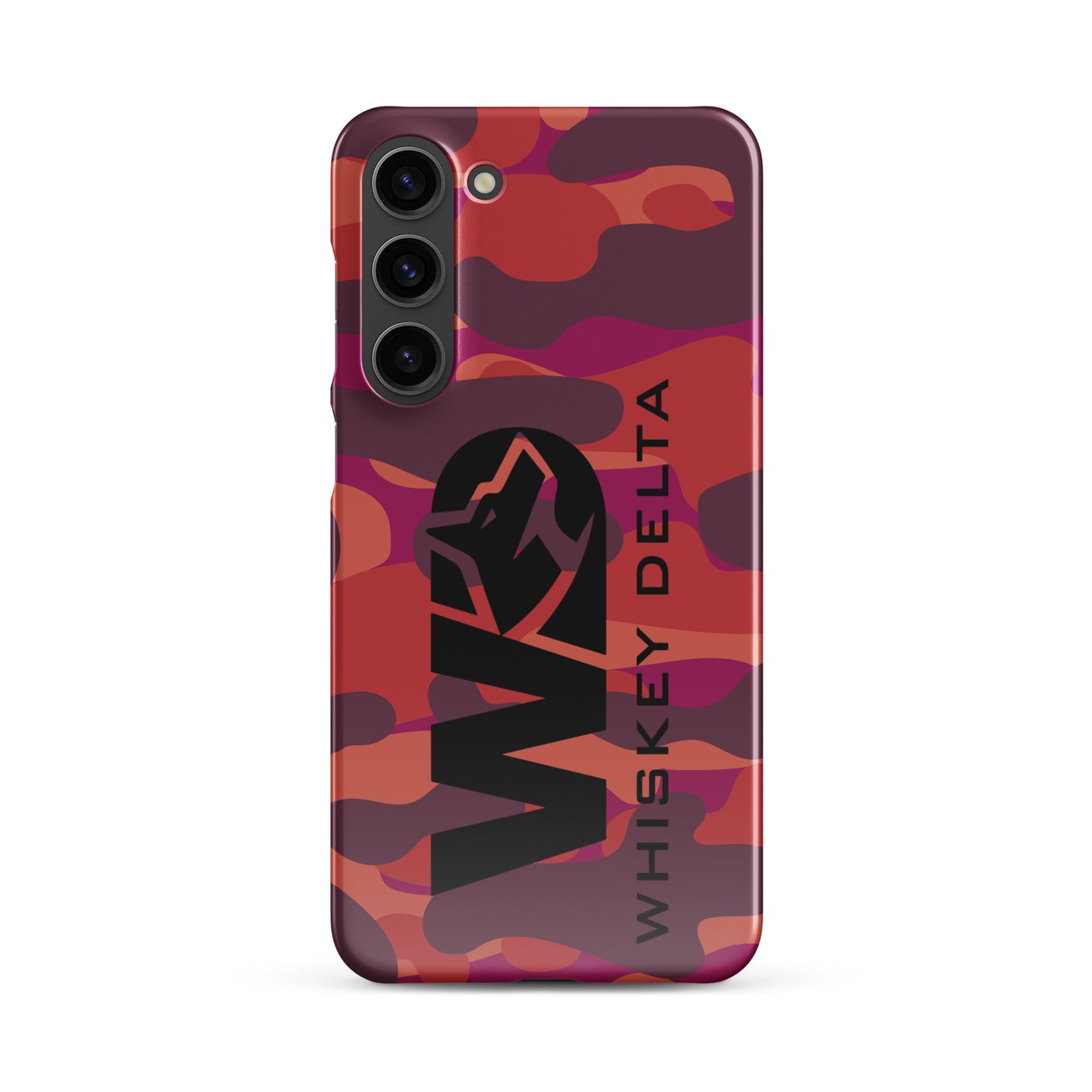 Hardcase Samsung®-Hülle WD - camo red berry