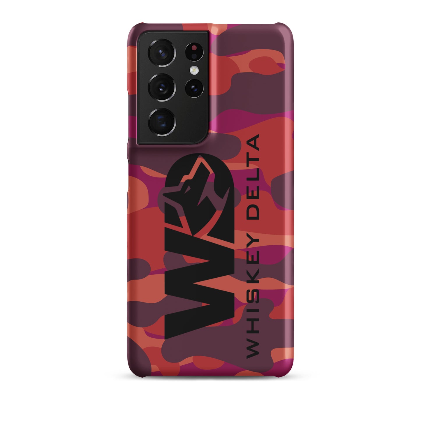 Hardcase Samsung®-Hülle WD - camo red berry