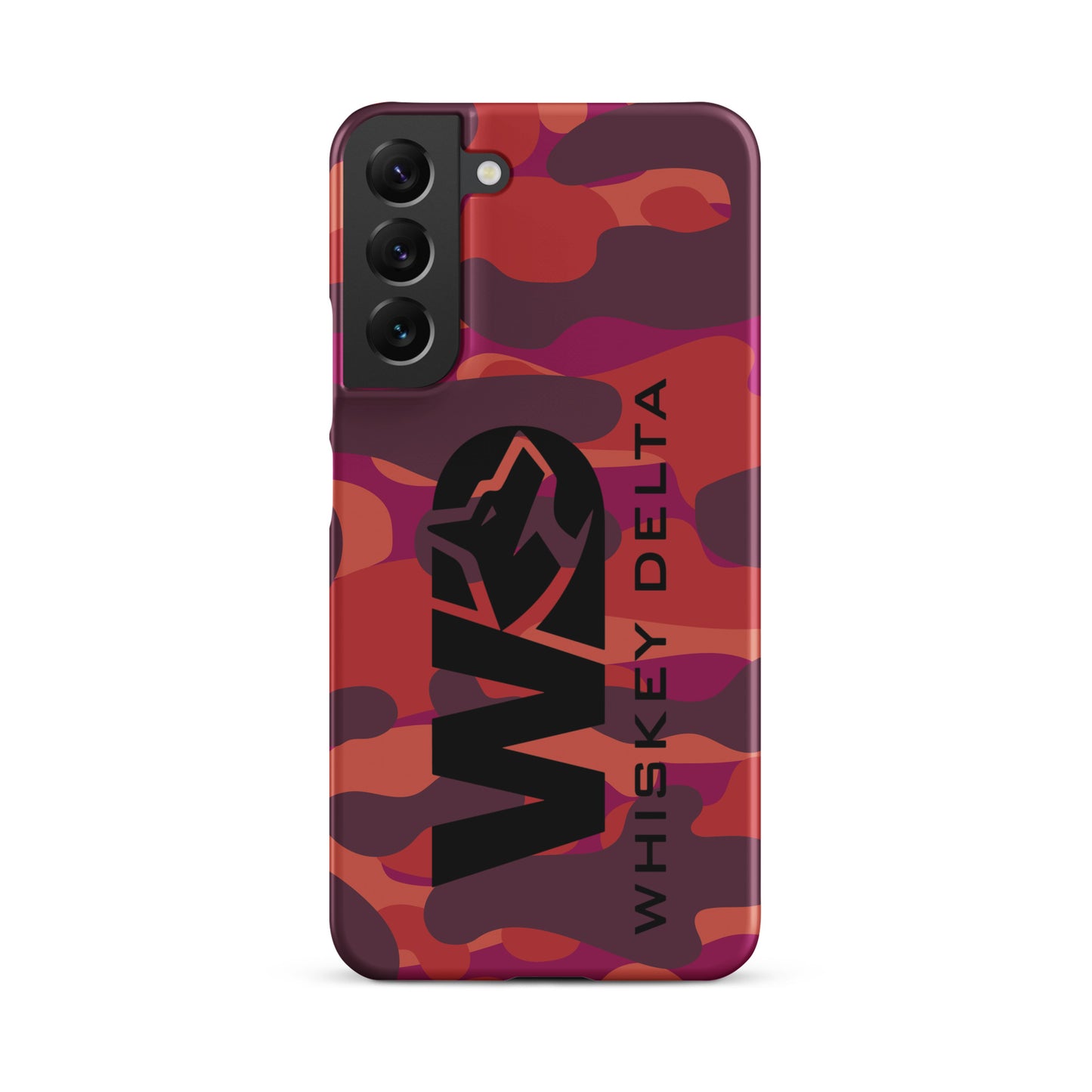 Hardcase Samsung®-Hülle WD - camo red berry