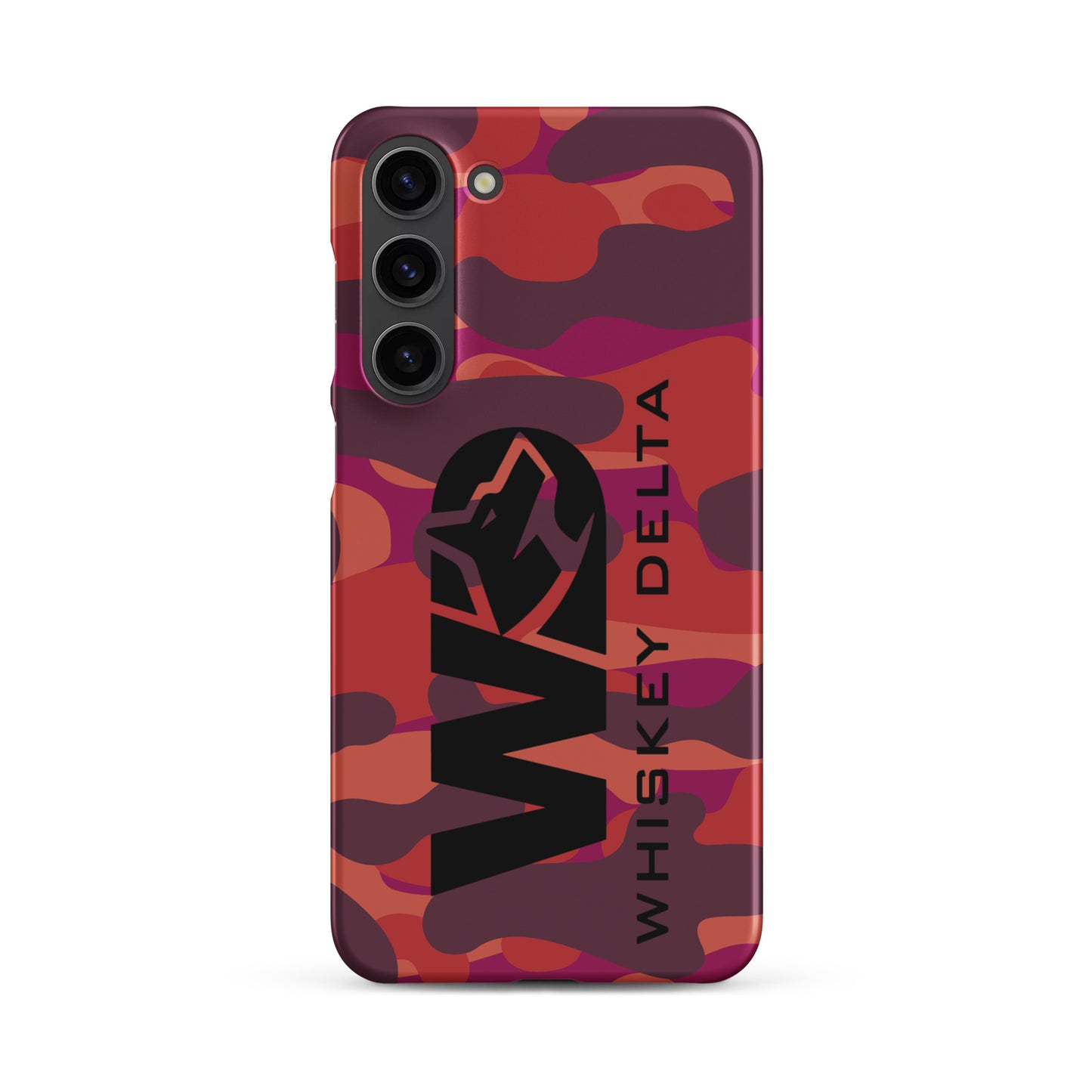 Hardcase Samsung®-Hülle WD - camo red berry