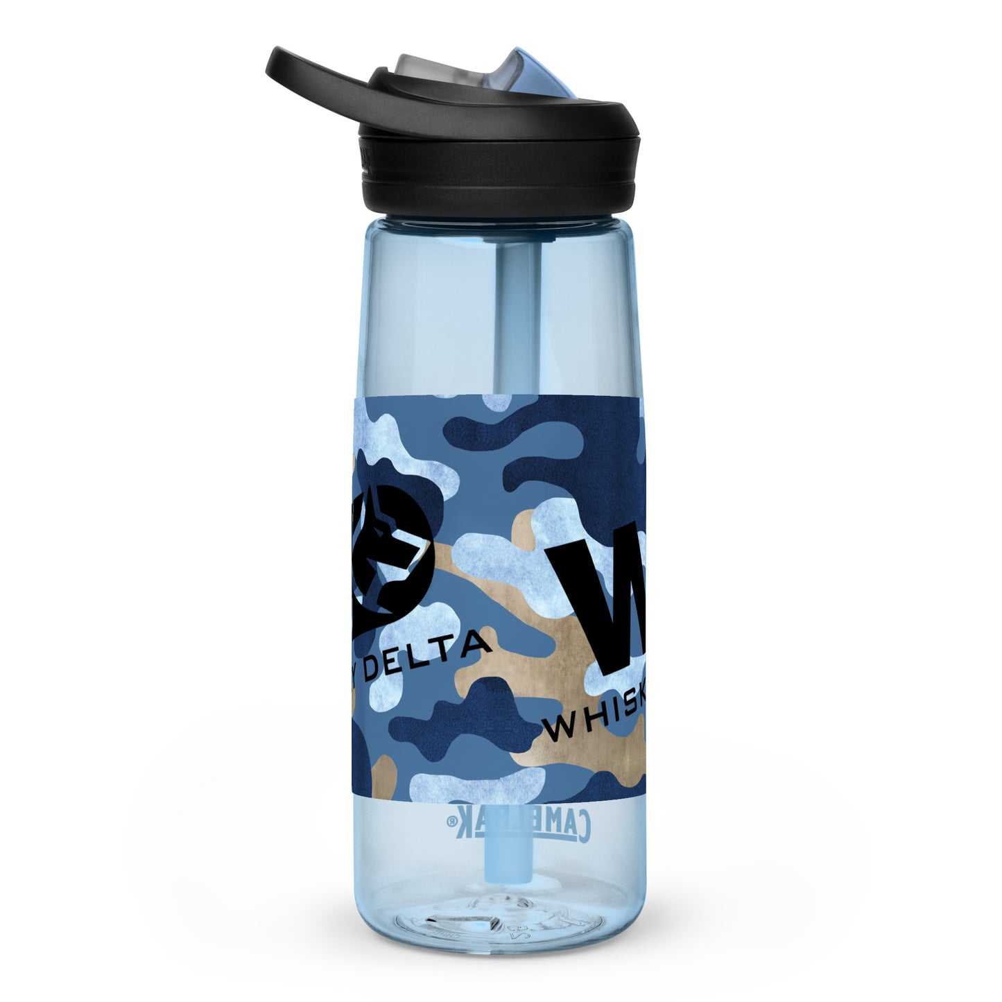 Sport-Trinkflasche WD - camo blue