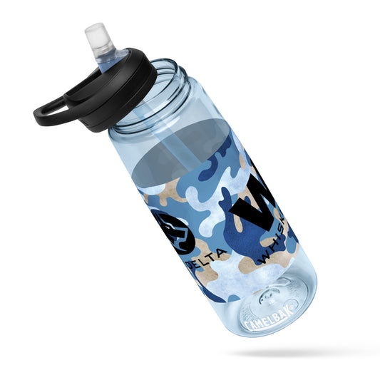 Sport-Trinkflasche WD - camo blue