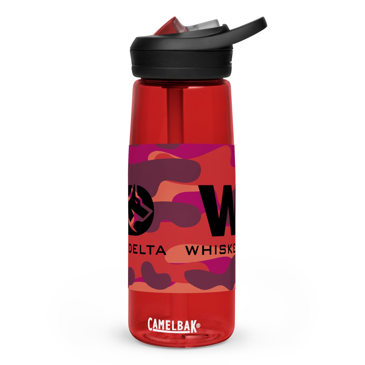 Sport-Trinkflasche WD - camo red berry