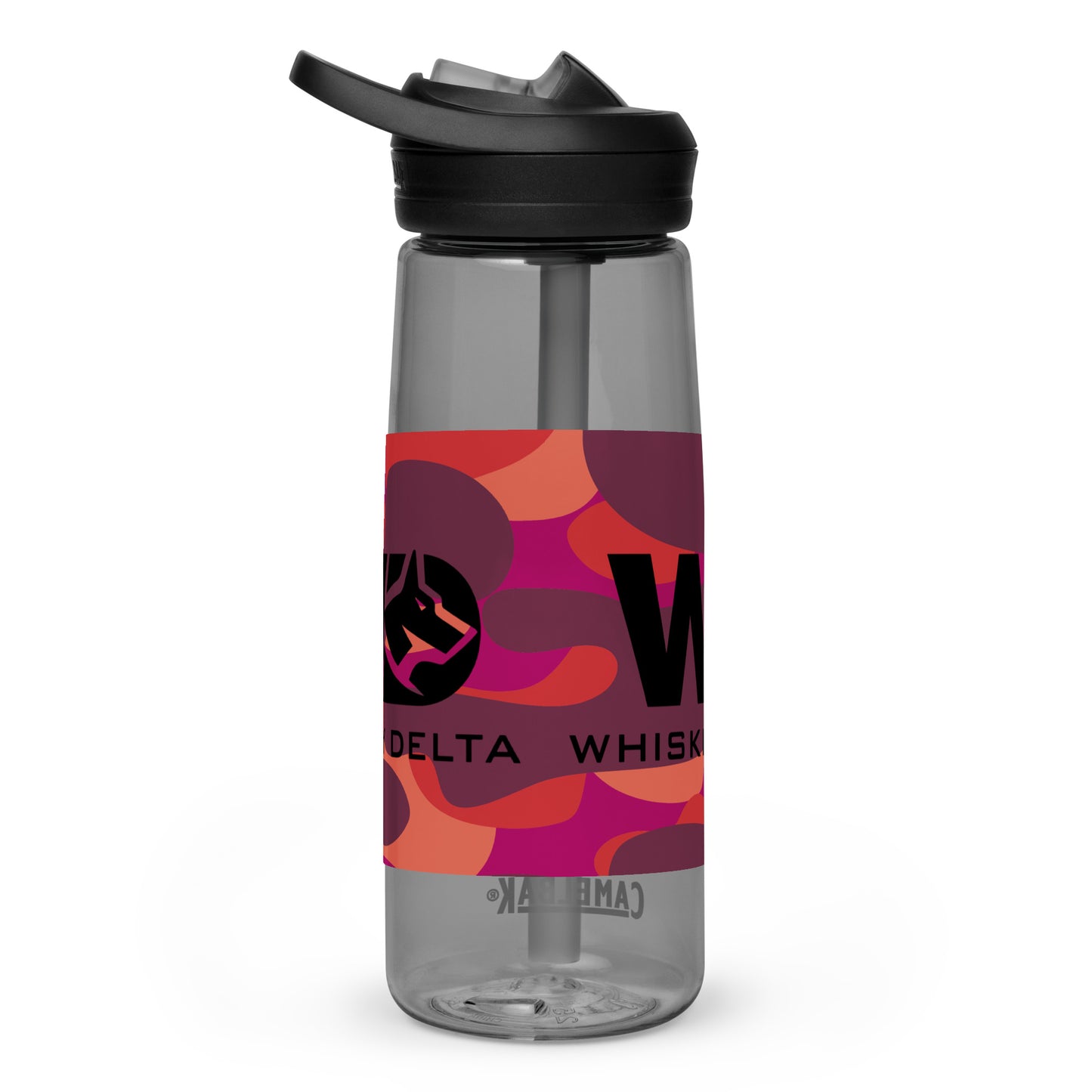 Sport-Trinkflasche WD - camo red berry