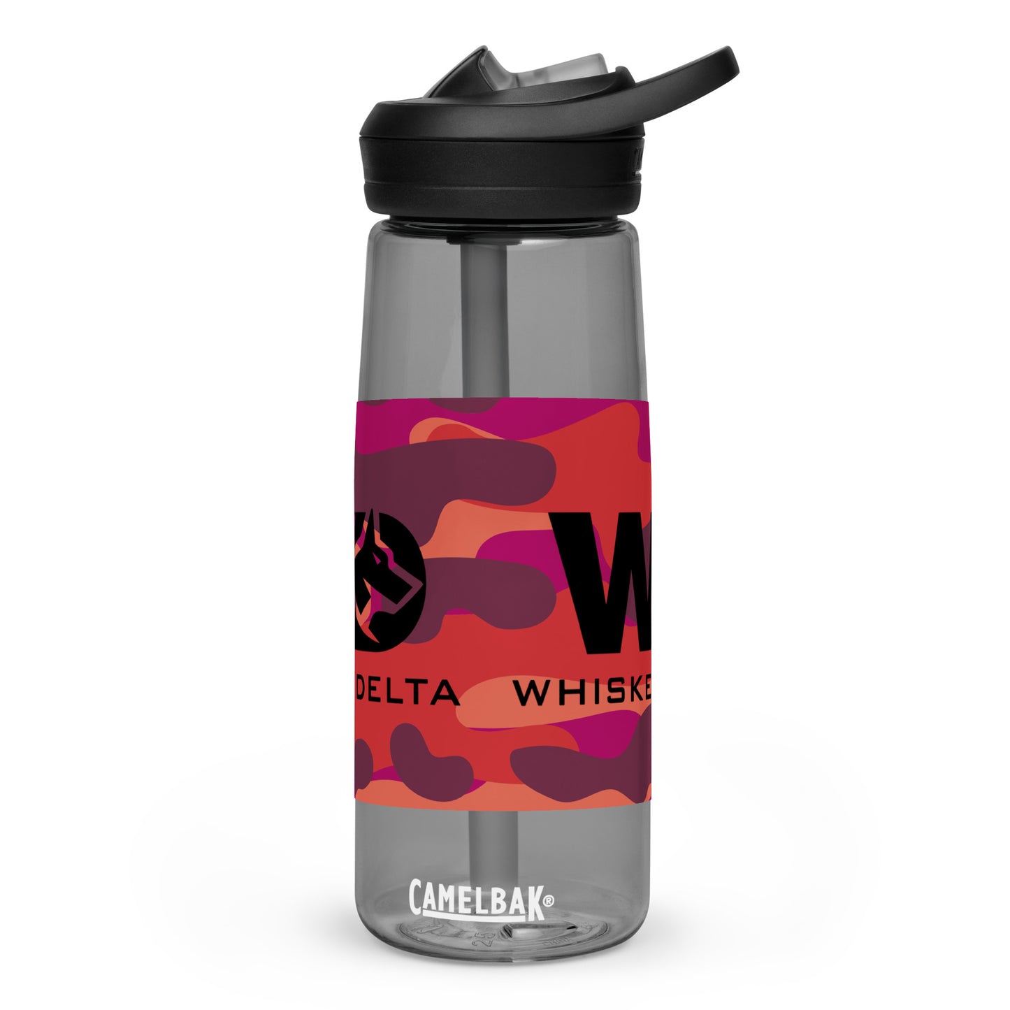 Sport-Trinkflasche WD - camo red berry