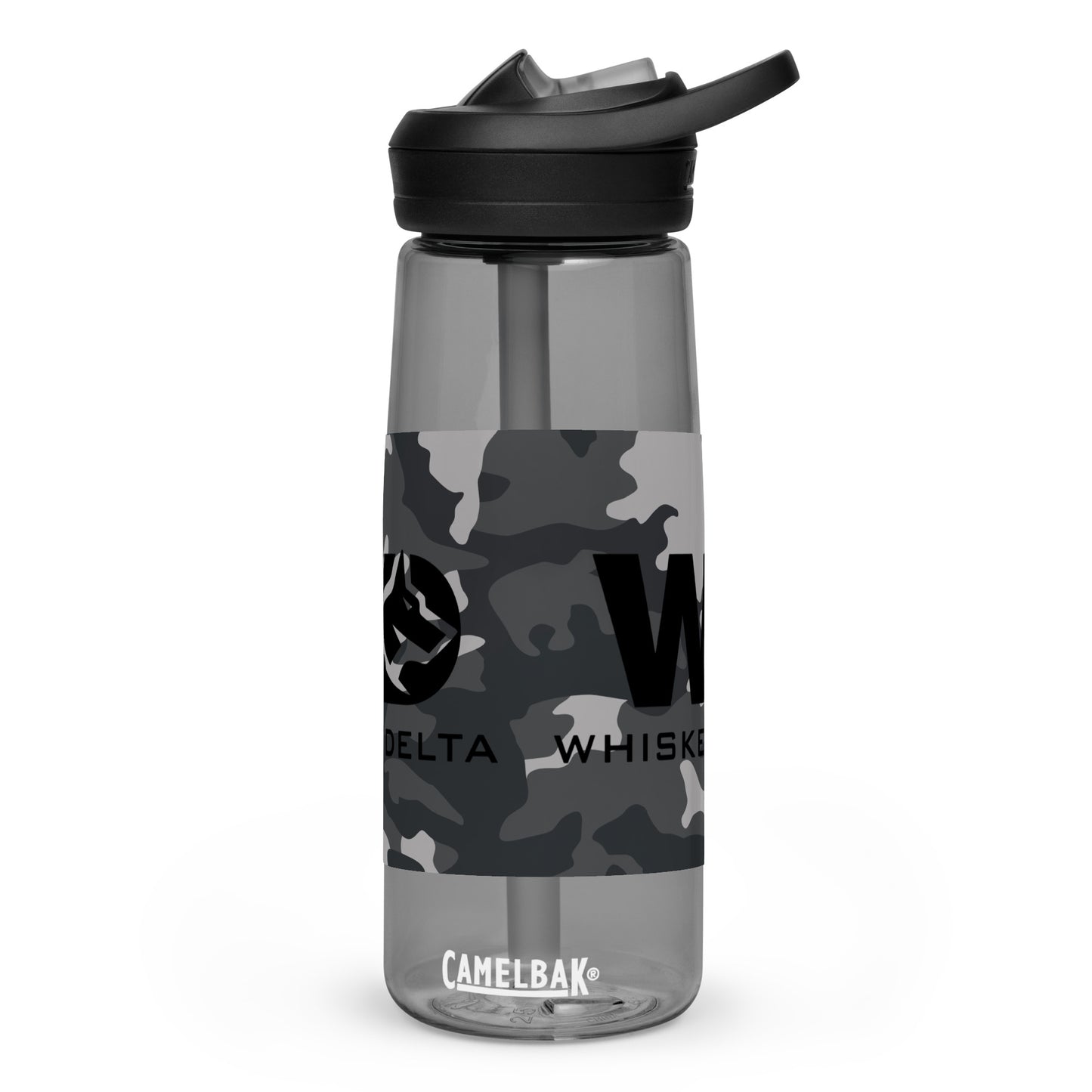 Sport-Trinkflasche WD - camo black