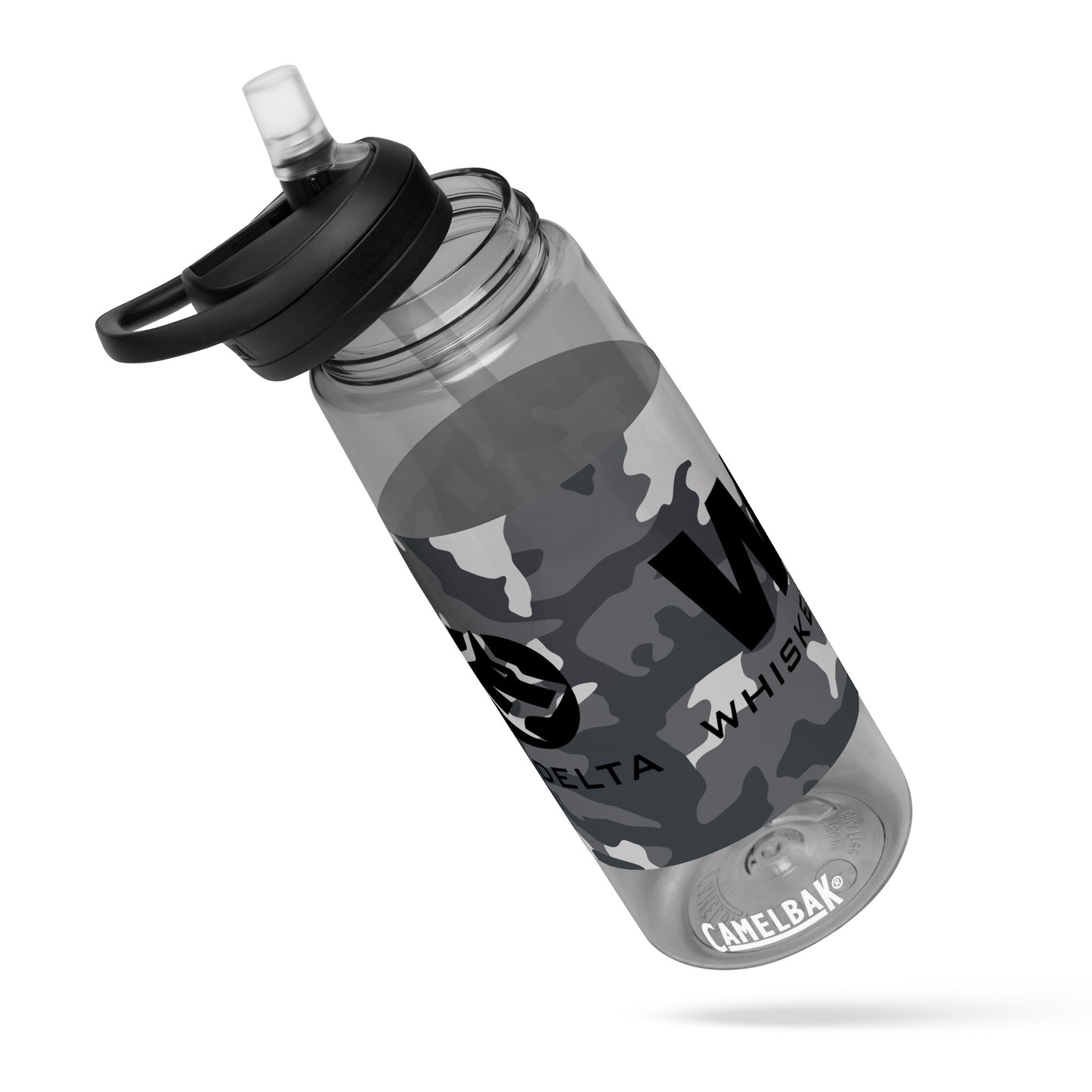 Sport-Trinkflasche WD - camo black