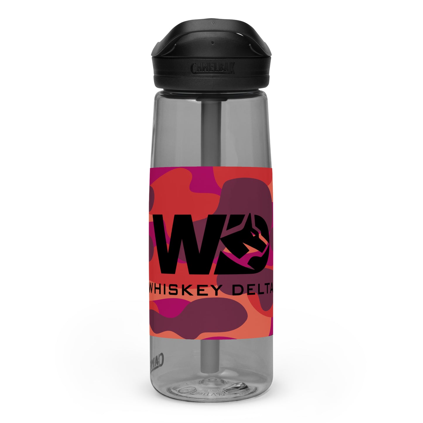 Sport-Trinkflasche WD - camo red berry