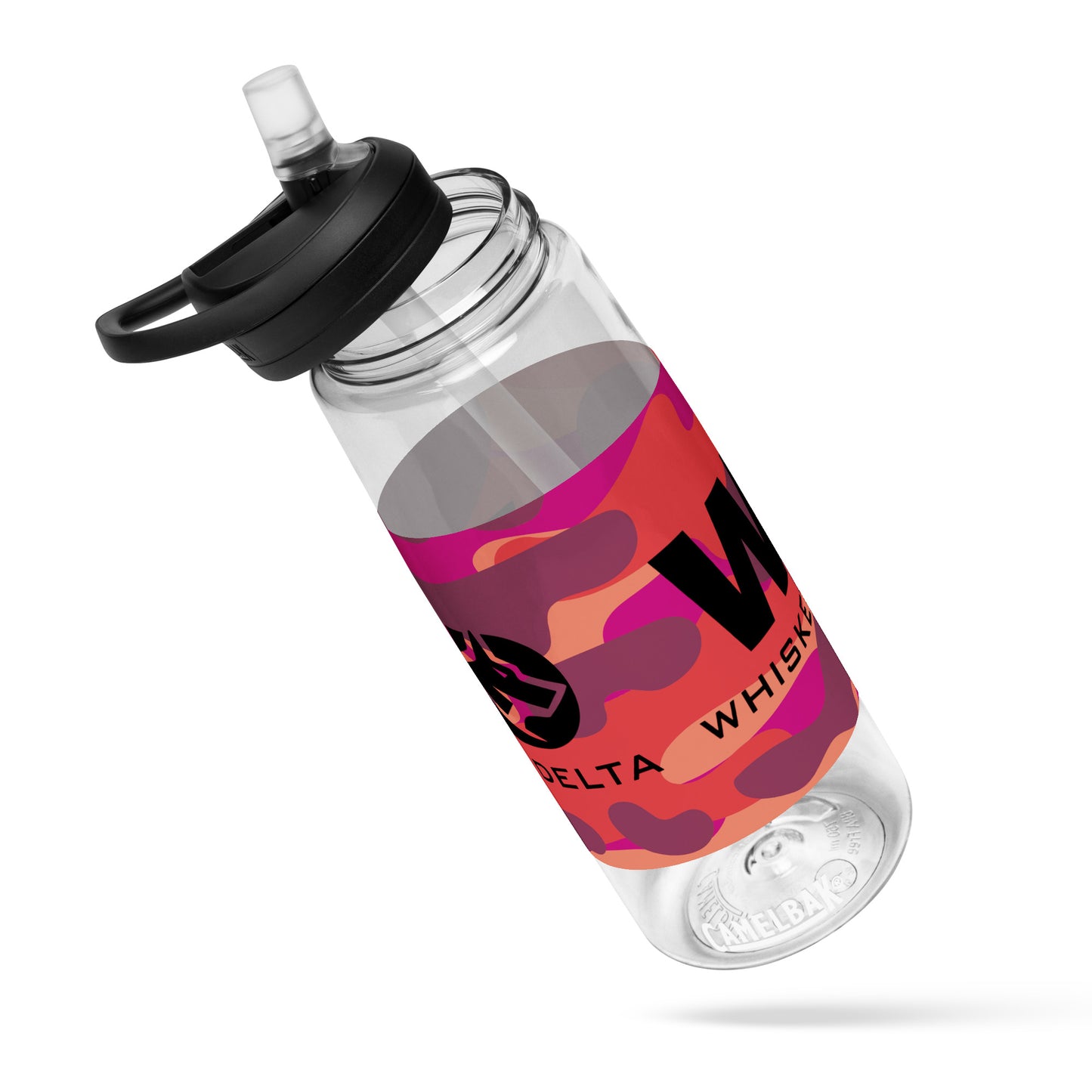 Sport-Trinkflasche WD - camo red berry