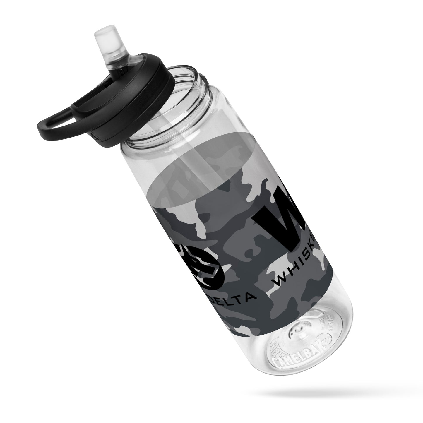 Sport-Trinkflasche WD - camo black