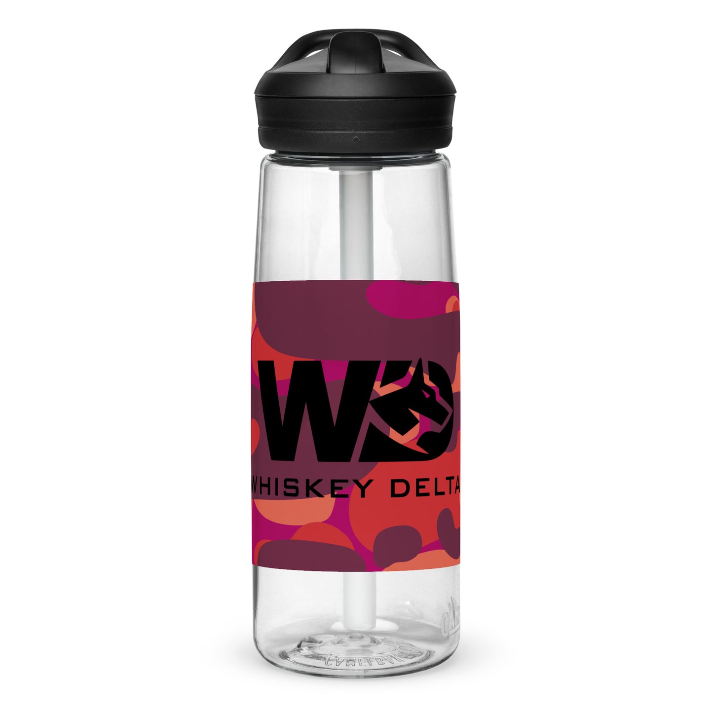 Sport-Trinkflasche WD - camo red berry