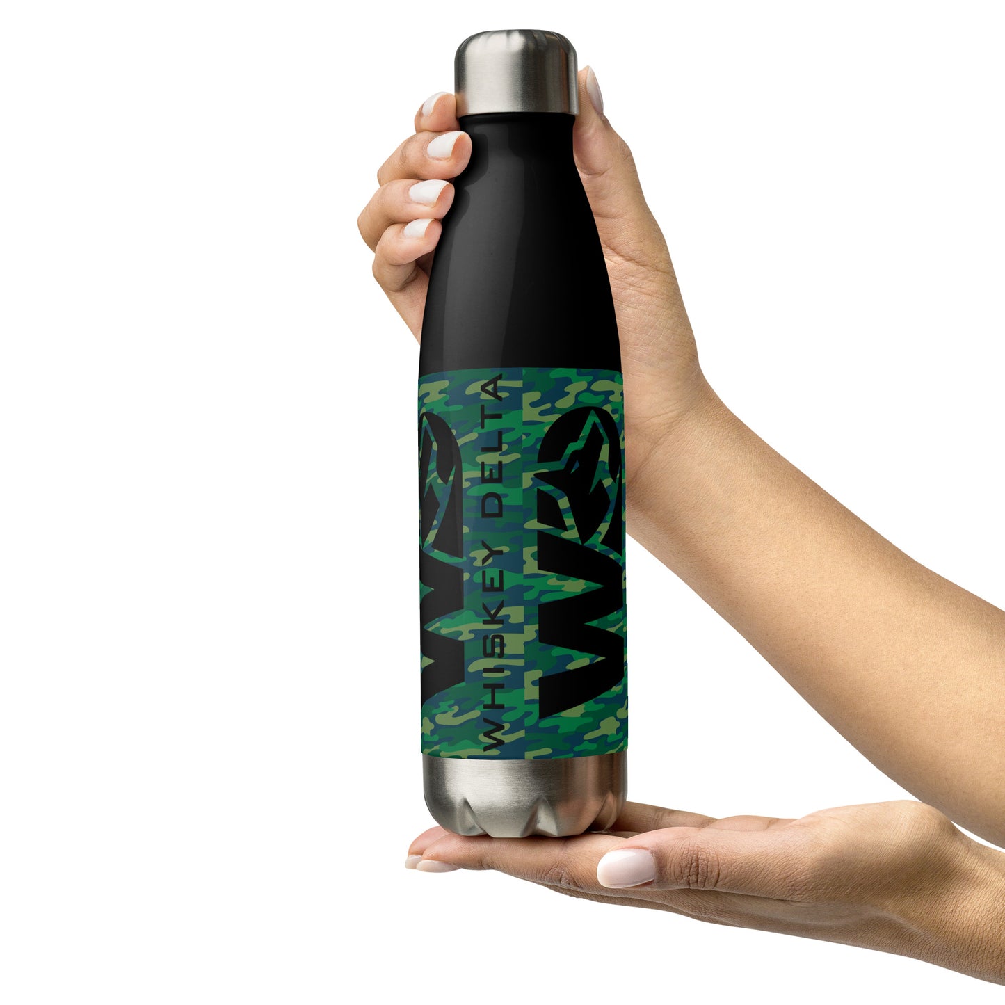 Trinkflasche WD - camo green