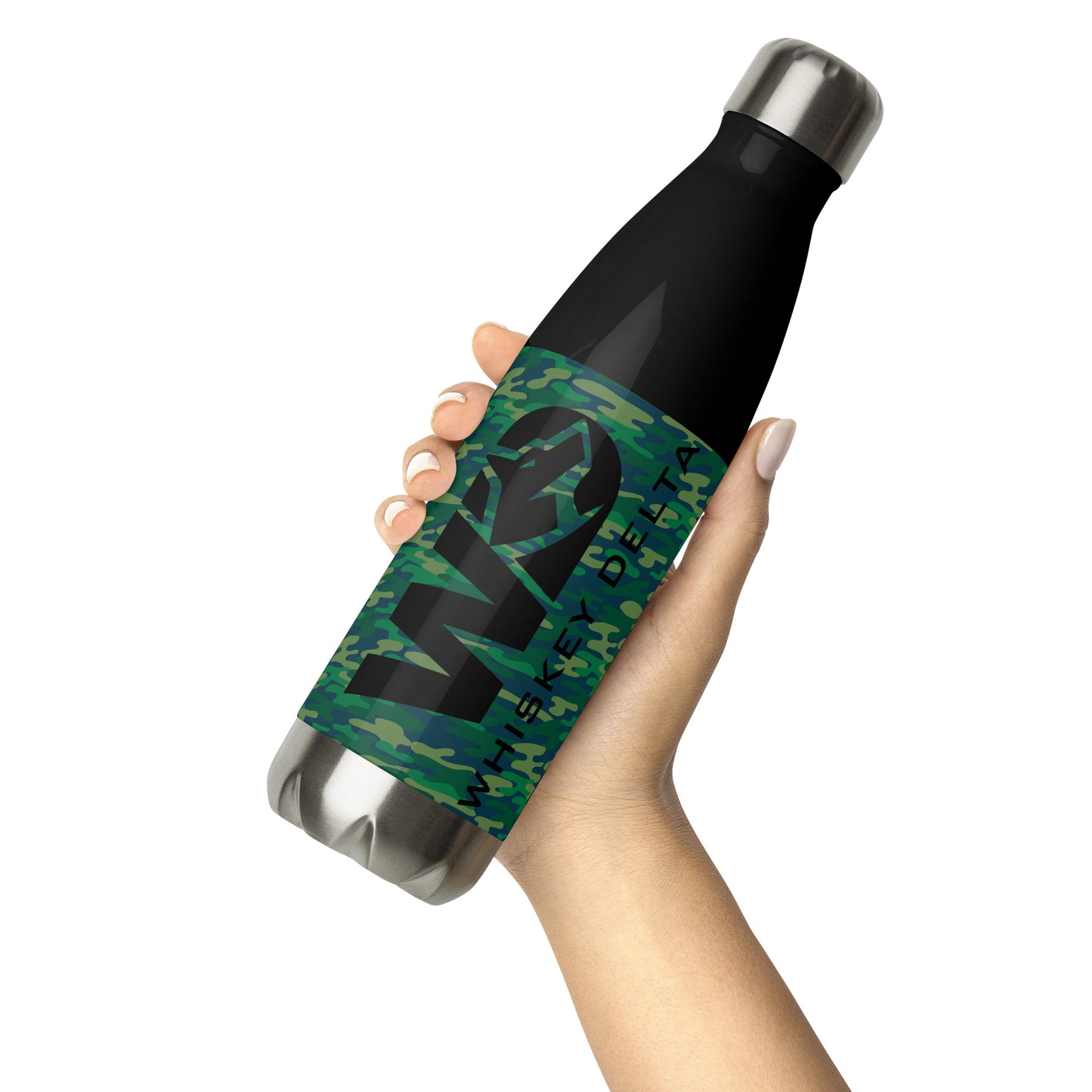 Trinkflasche WD - camo green