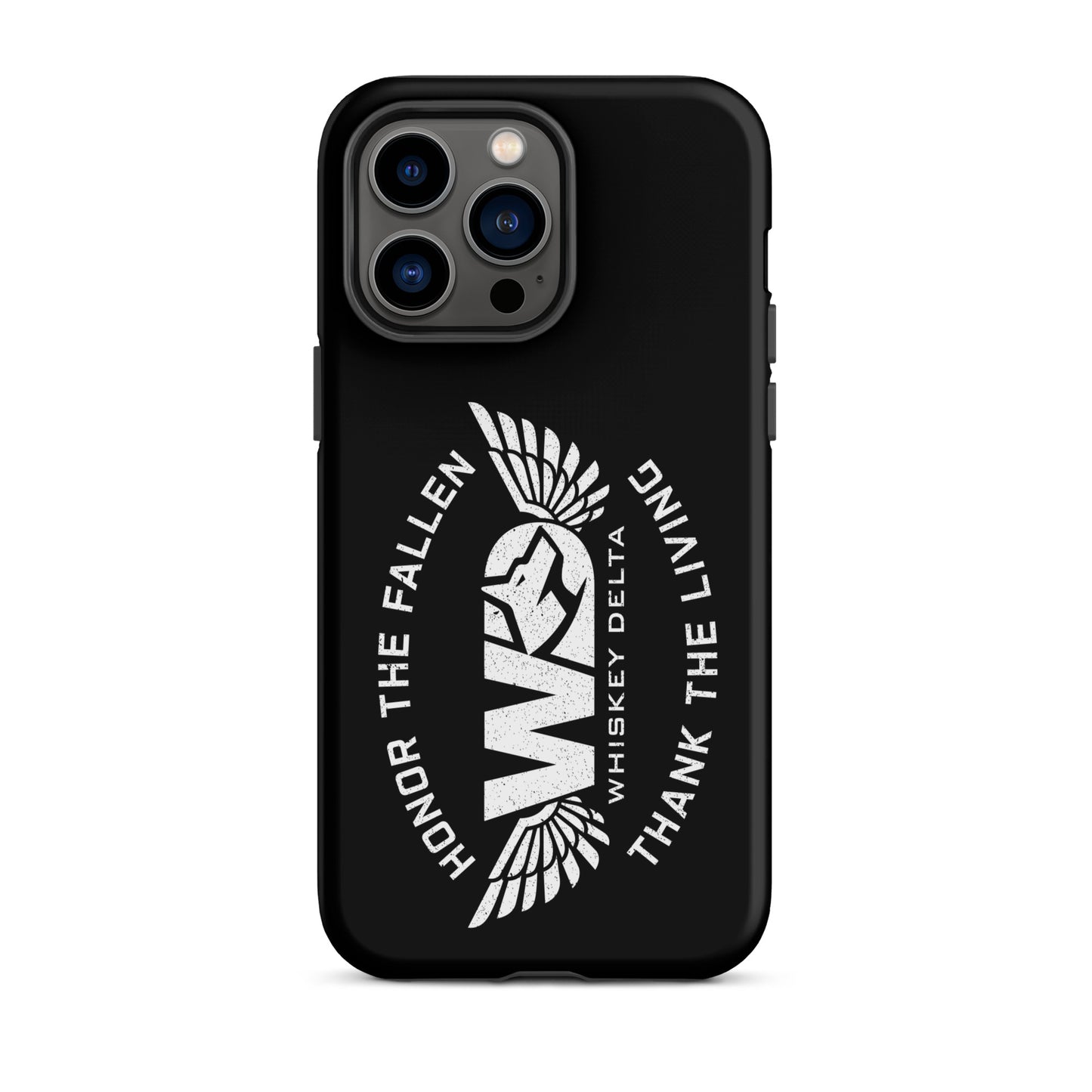 Hardcase iPhone® Handyhülle "HONOR THE FALLEN, THANK THE LIVING"