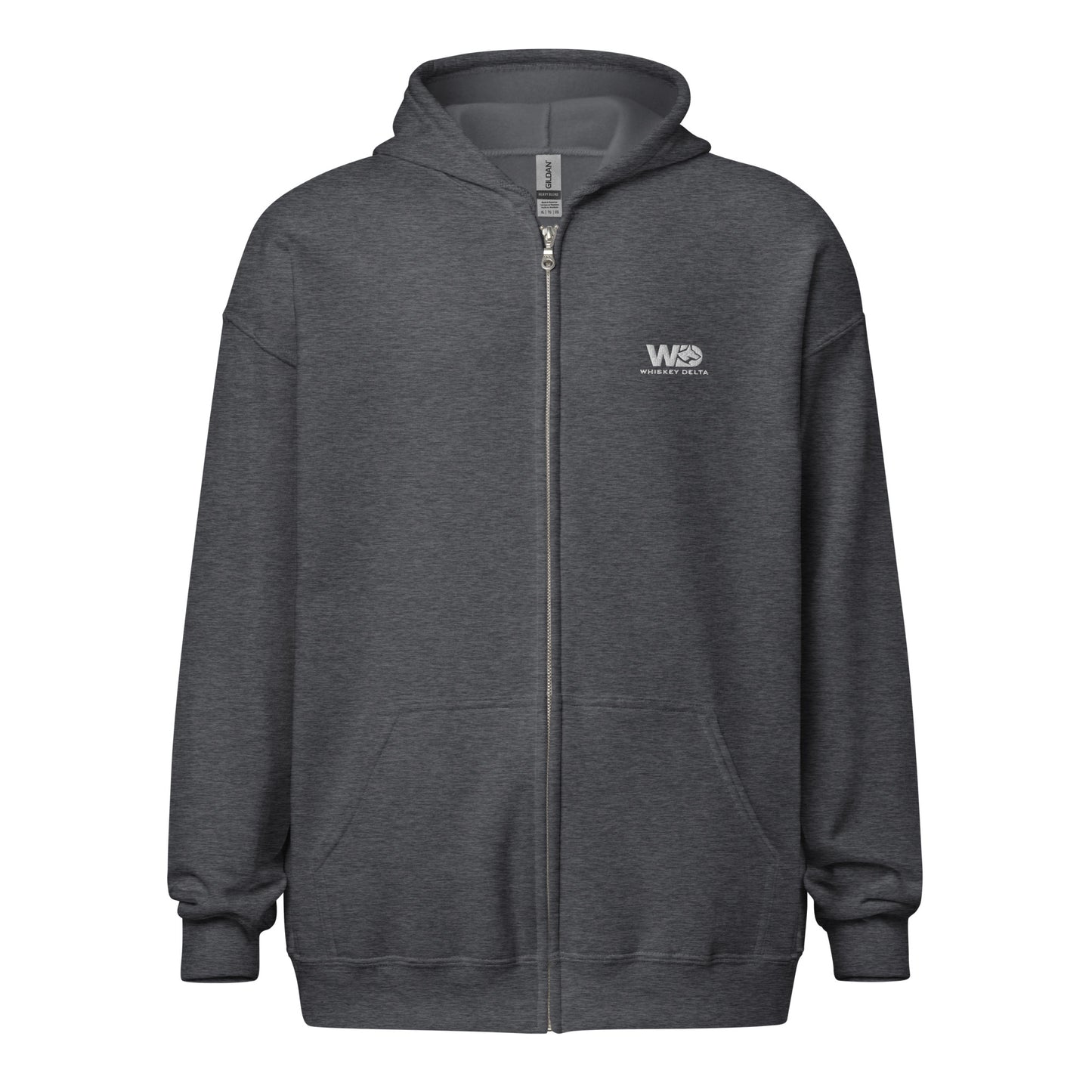 Unisex Zip Hoodie - WD diverse colours