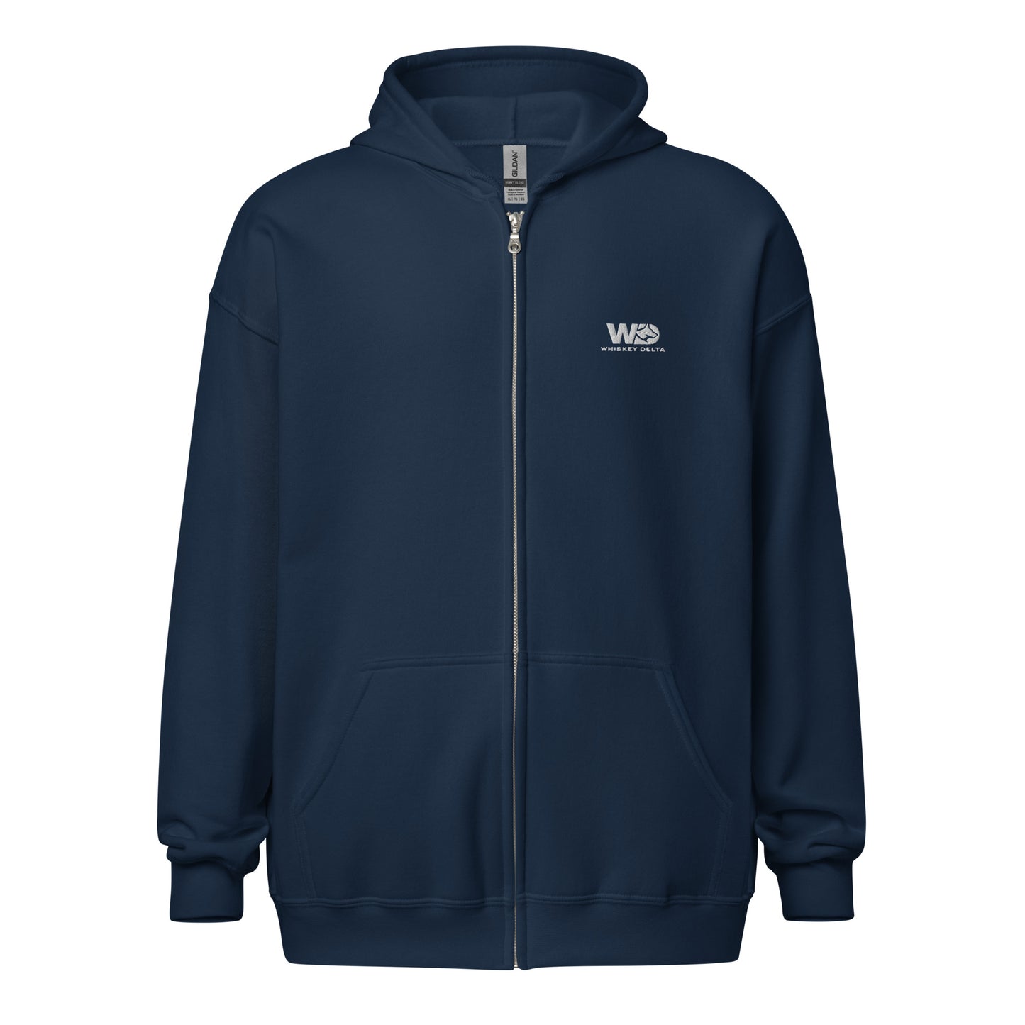 Unisex Zip Hoodie - WD diverse colours