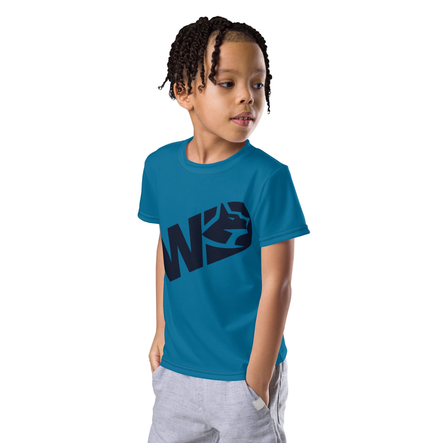 Kids T-Shirt WD - ocean blue