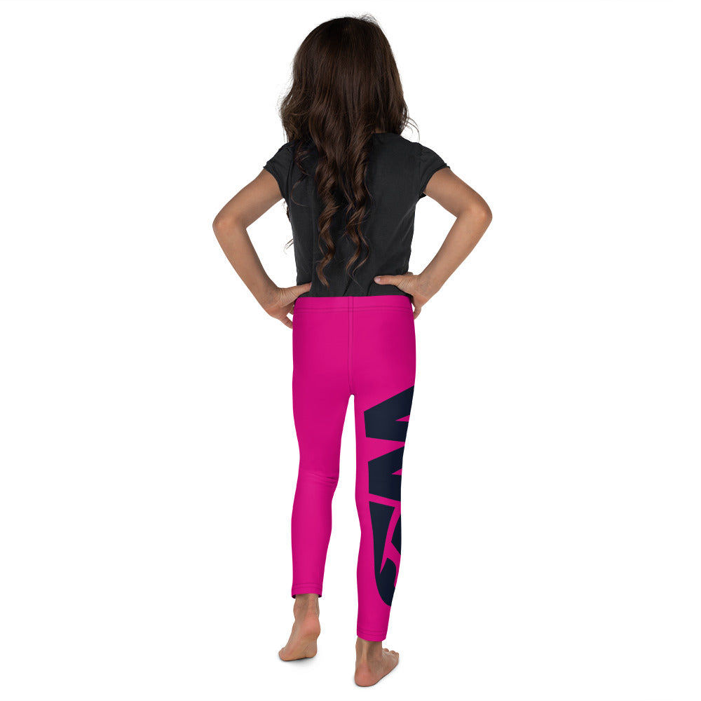 Leggings WD Kids - raspberry