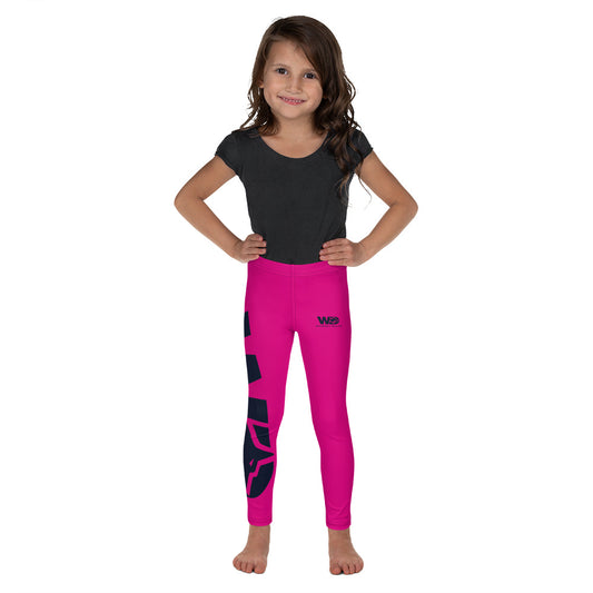 Leggings WD Kids - raspberry