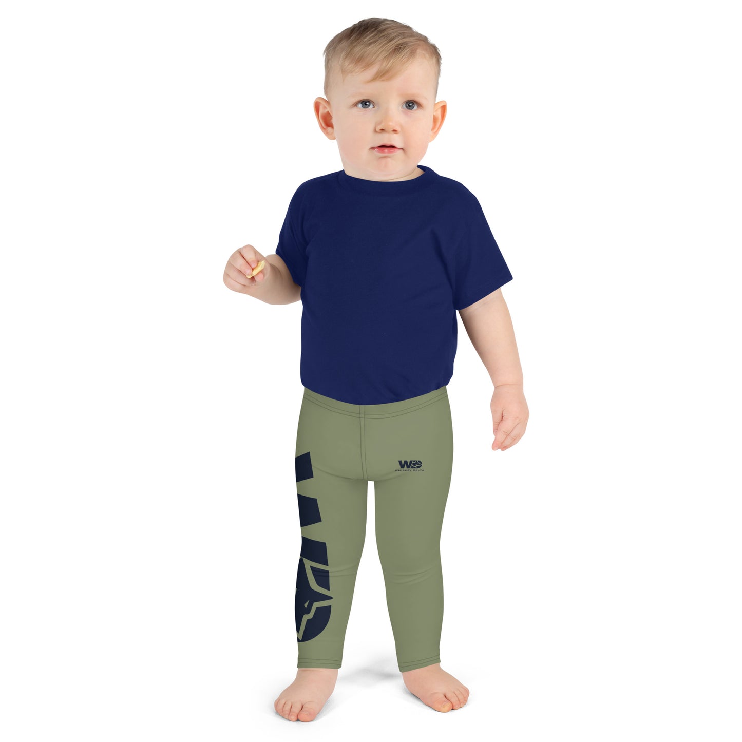 Leggings WD Kids - navy green