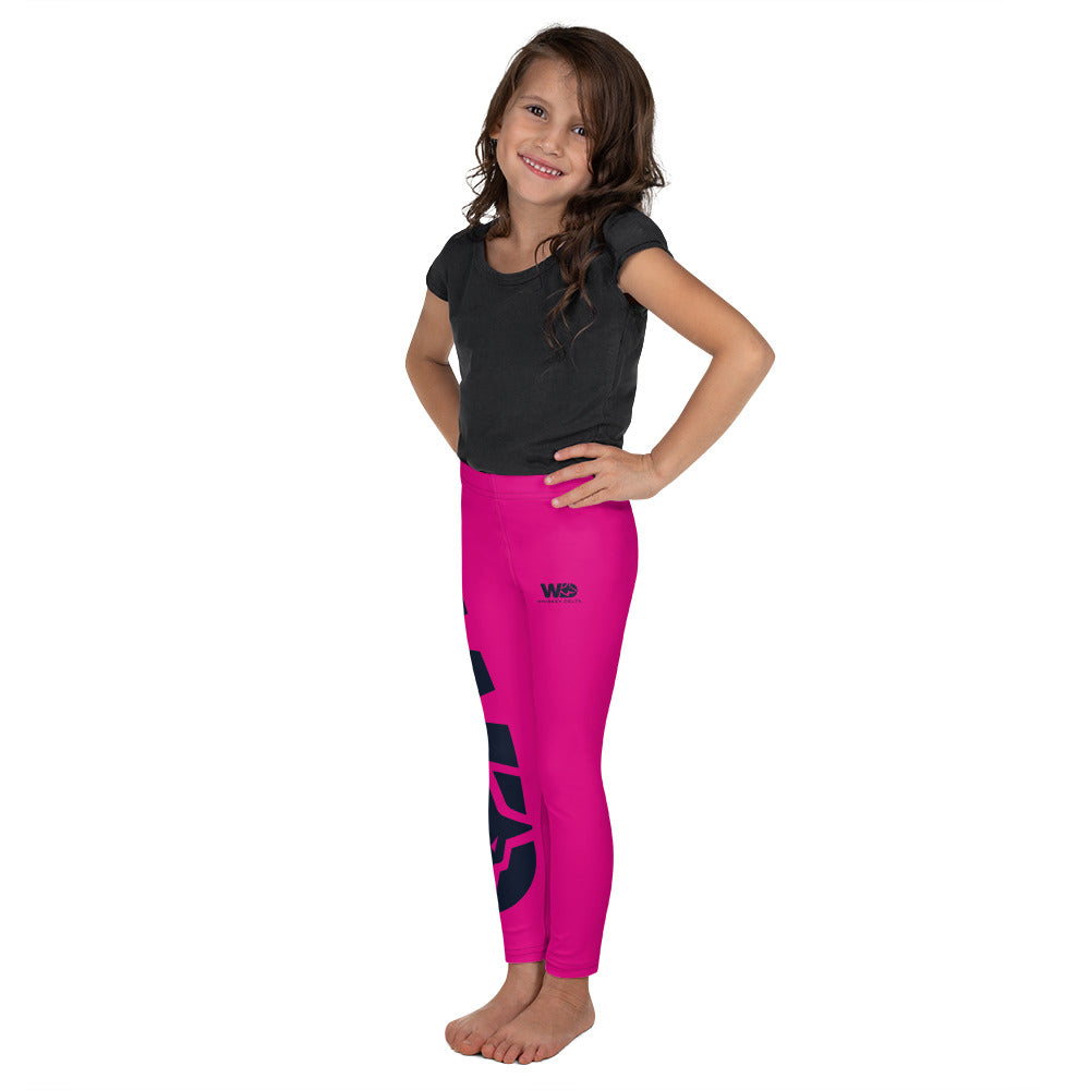 Leggings WD Kids - raspberry