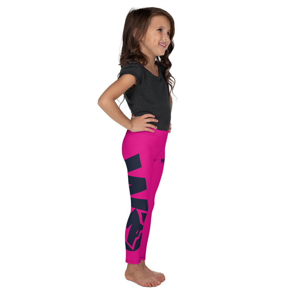 Leggings WD Kids - raspberry