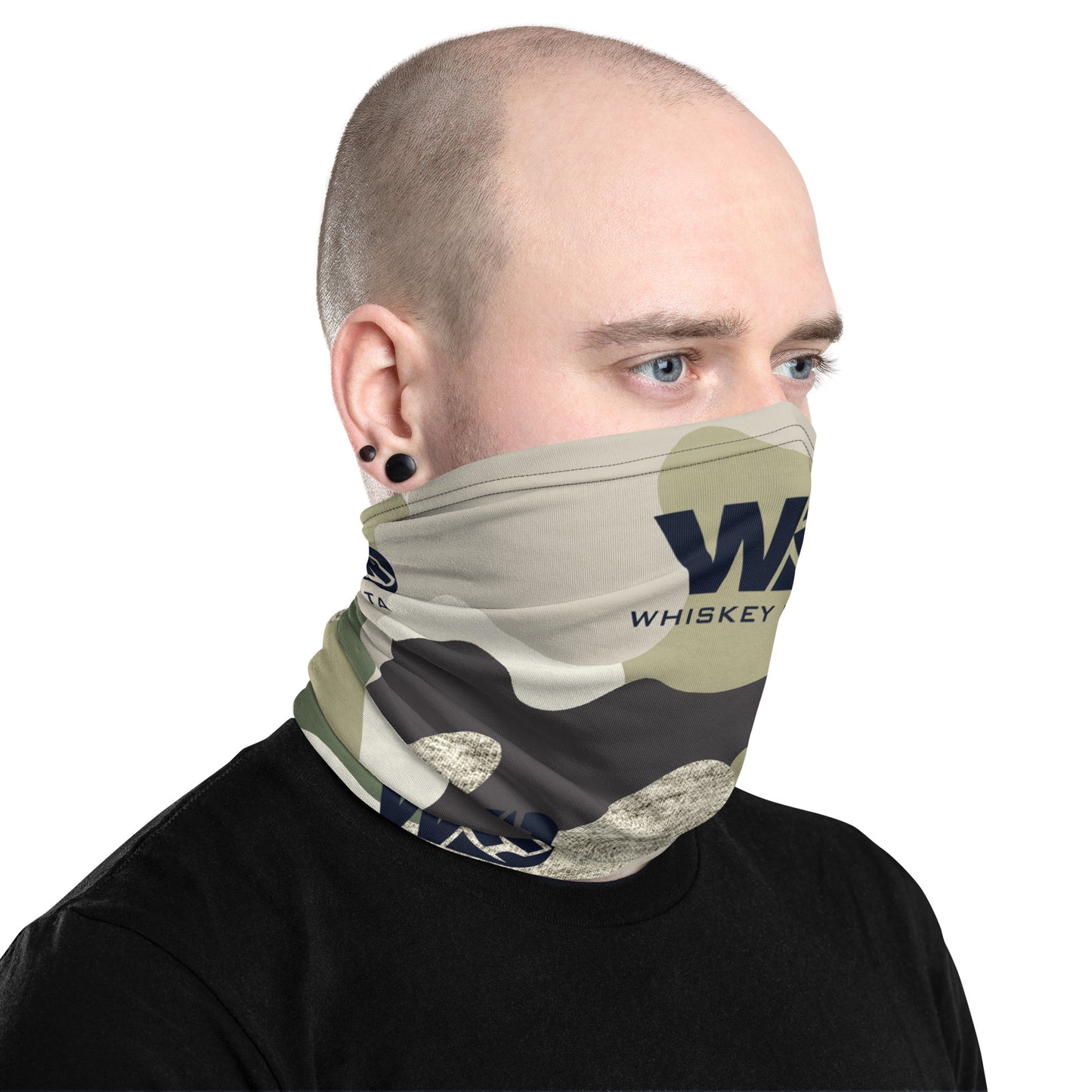 Multifunktionstuch WD - camo navy green