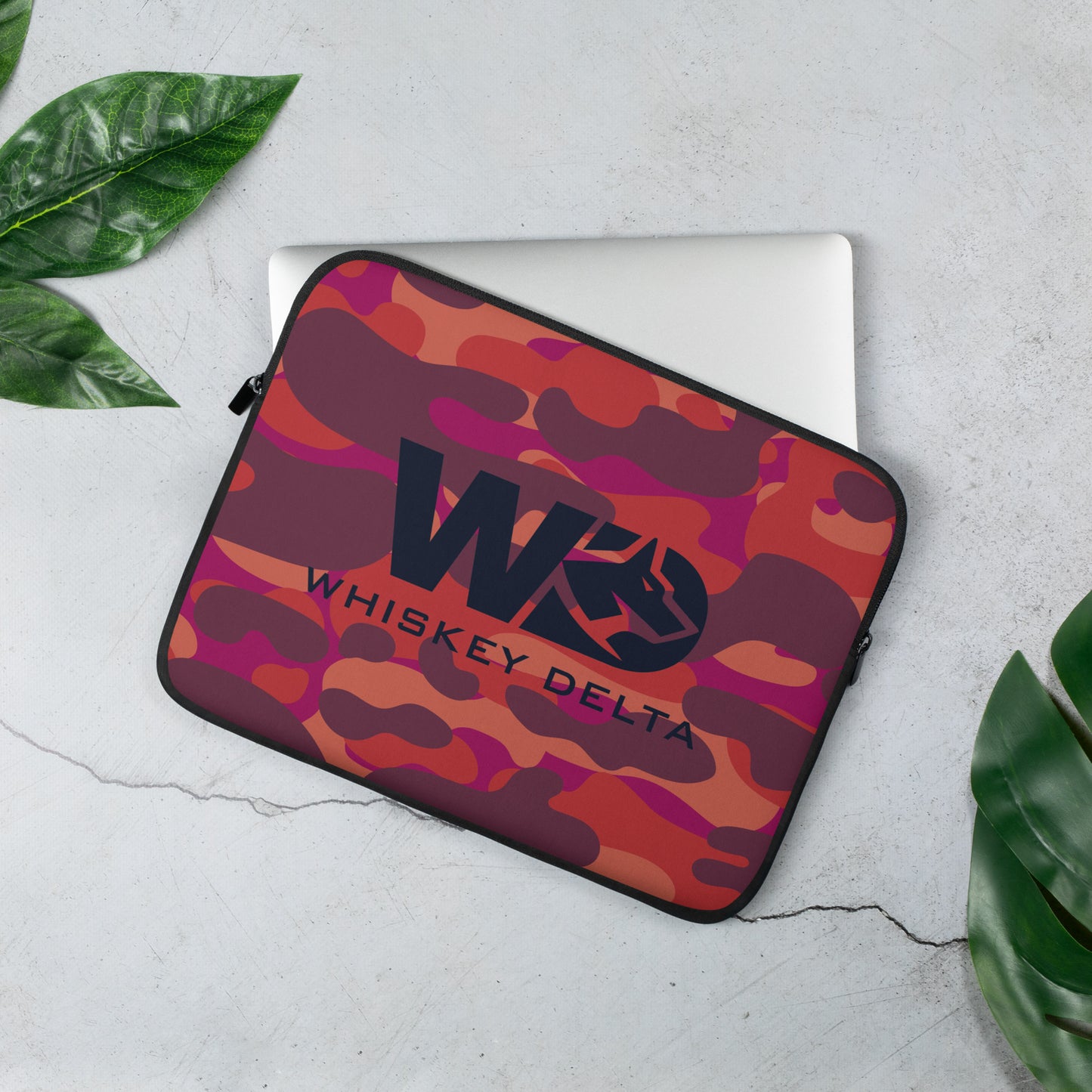 Laptop-Tasche WD - camo red berry