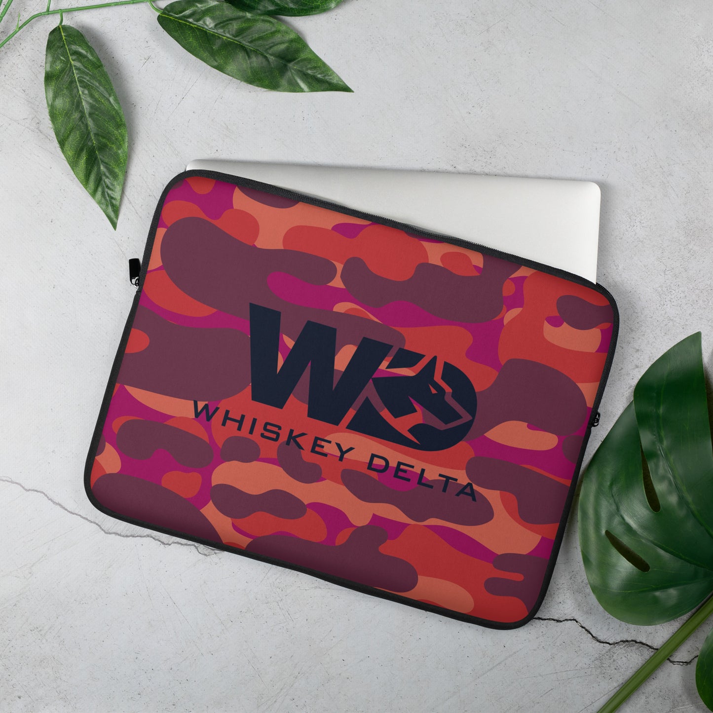 Laptop-Tasche WD - camo red berry